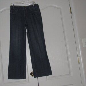 SEVEN 7 Dark Wash Flare Jeans Size 8